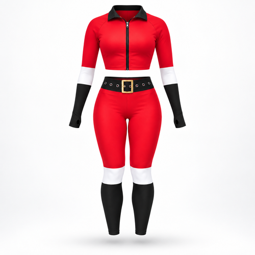 The Jolly Archive Set Santa Red